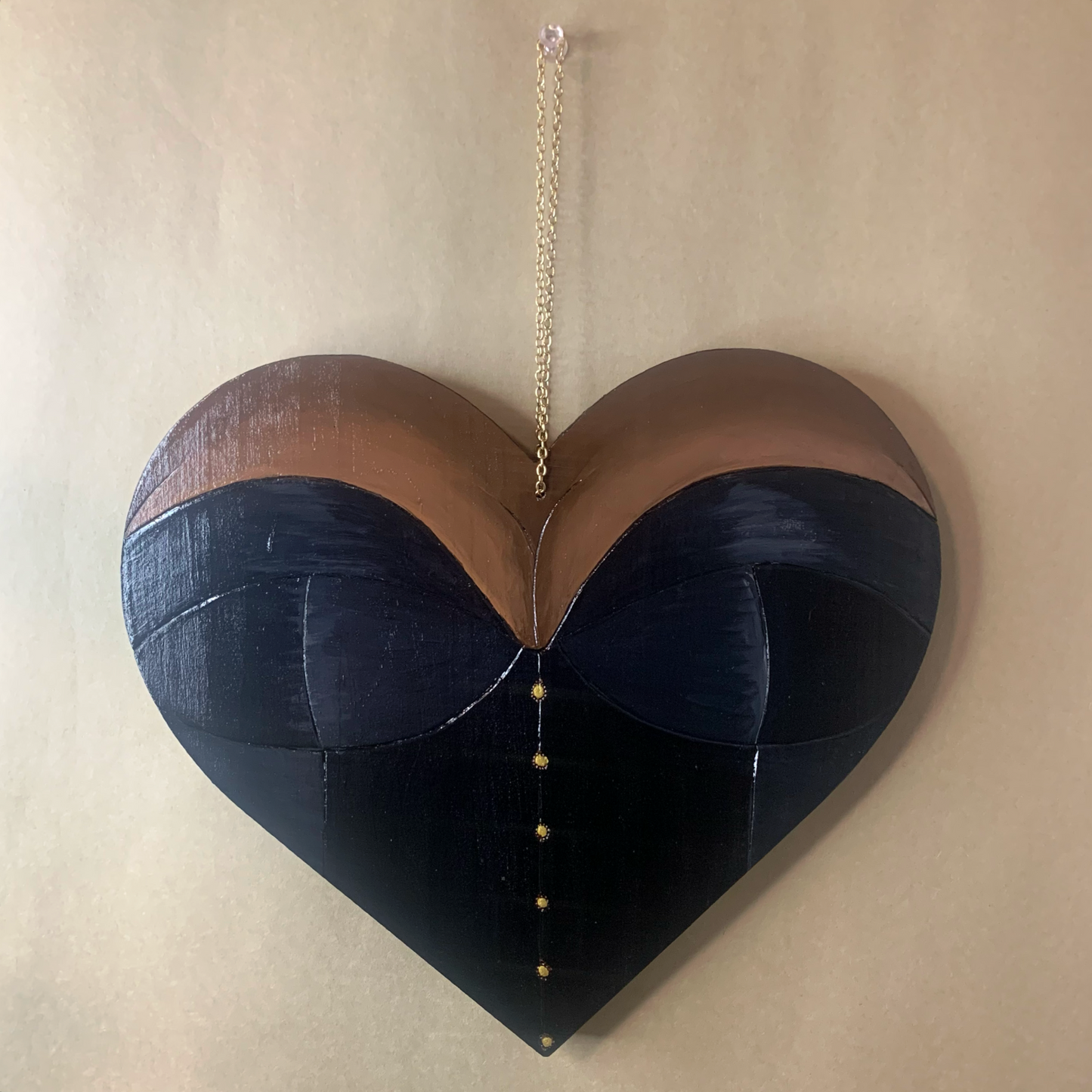 CUSTOM corset wood burning