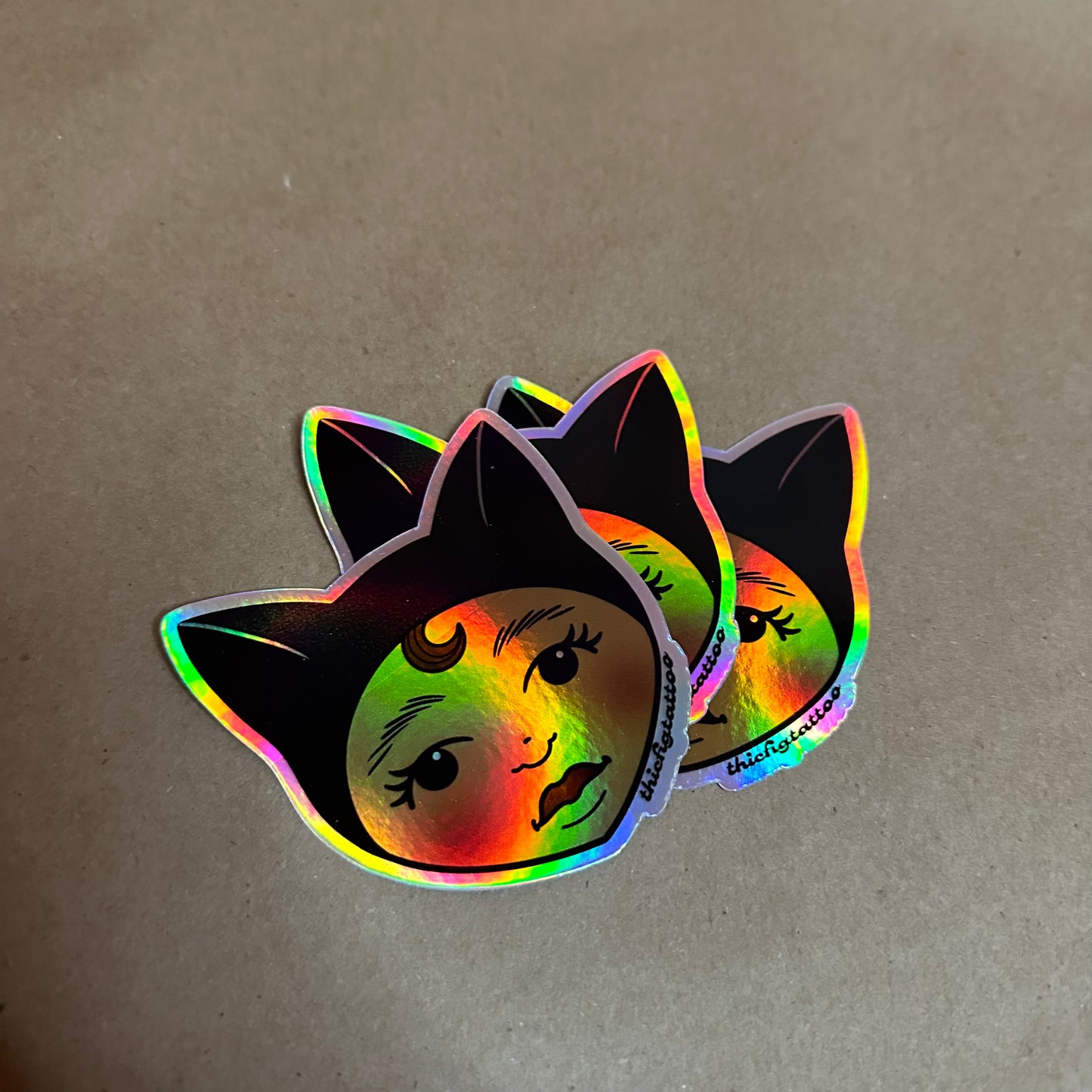 Bat Girl Sticker