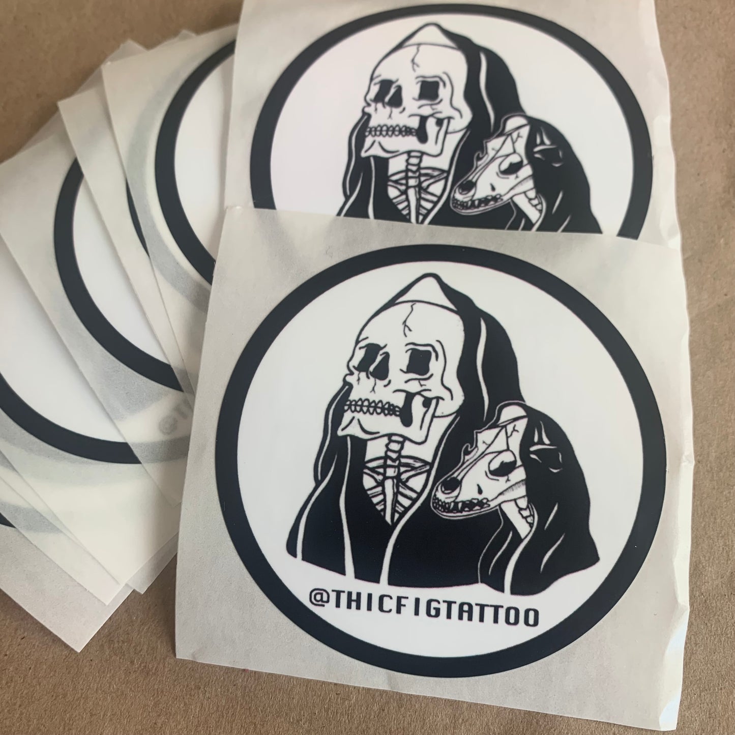 original logo sticker