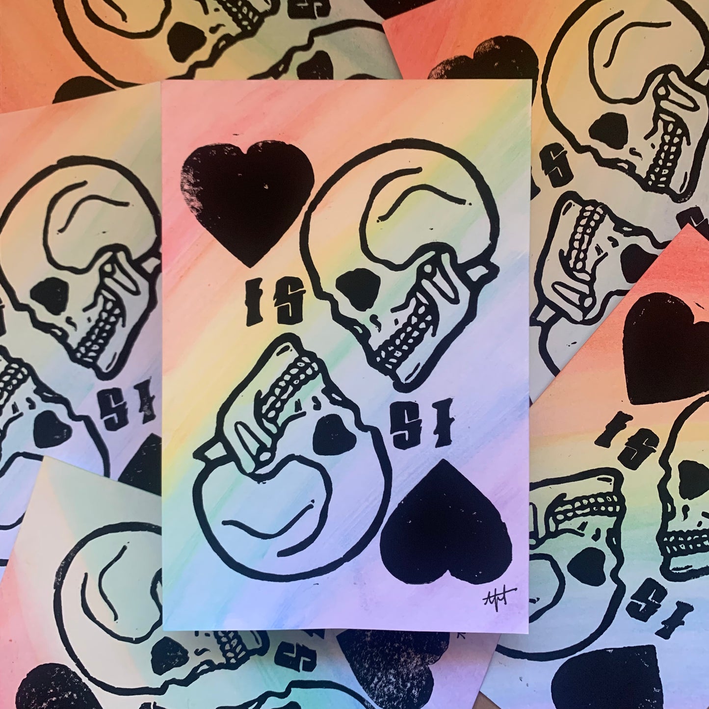 'love is love' pride month donation print
