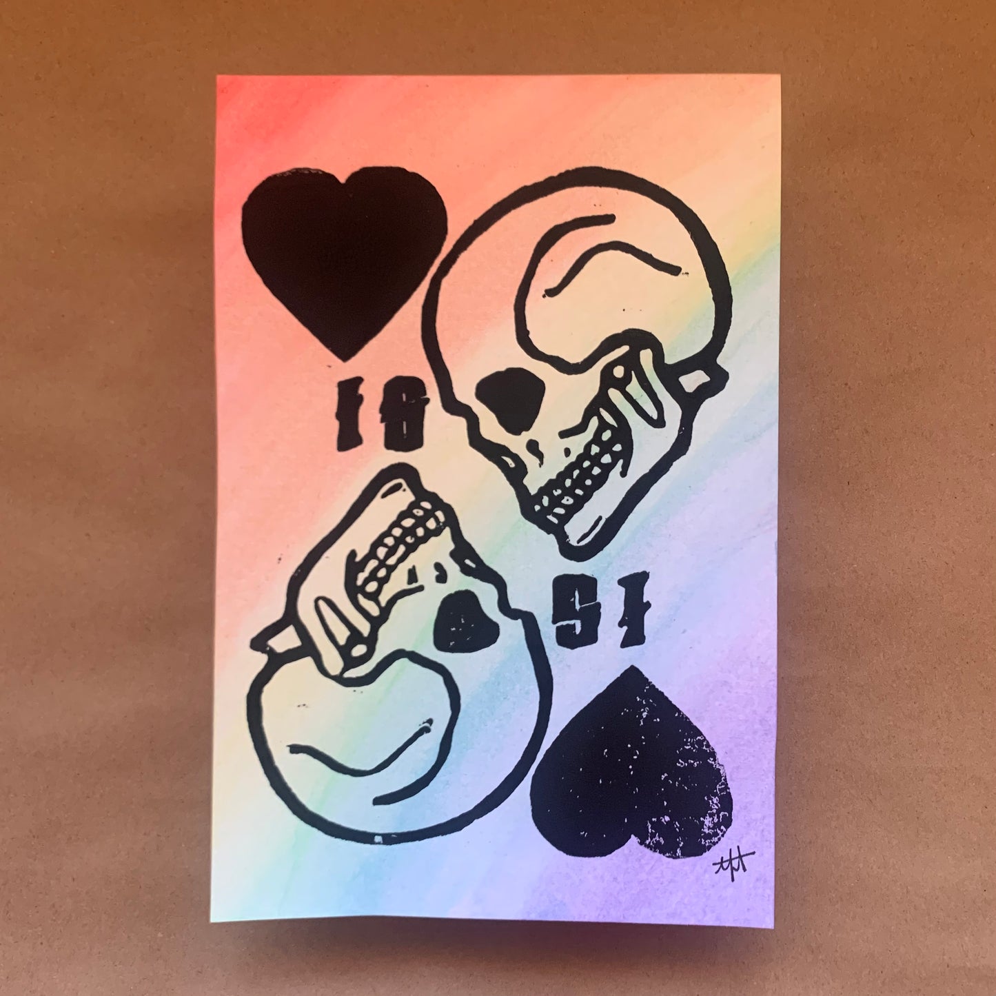 'love is love' pride month donation print